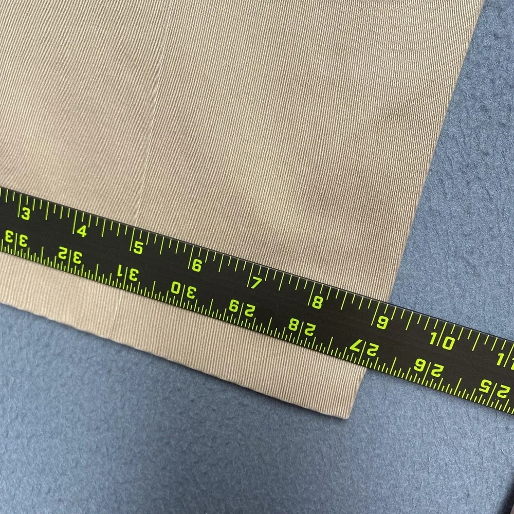 LL Bean Pants Mens‎ 35 Khaki Standard Fit 100% Cotton Chino Flat Front Casual